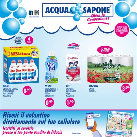 Volantino e offerte Acqua e Sapone Casoli e dintorni.